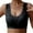 Black, variant on Seamless Bras Wide Strap Tube Top Built-In Padded Gathered Design Chest Wrapped Support No Underwire for Comfort Plus Size Bras for Women Orange,XXXL