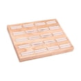 thumbnail image 4 of Bandeja para anillos con 20 ranuras, organizador multiusos de madera para guardar joyas Beige, 4 of 9