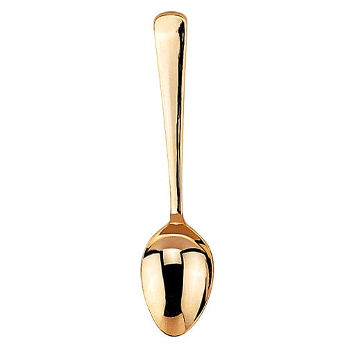 HIC gold plated rose 4.5 inch demi spoon Harold import company 