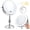 Chrome, variant on 30x Magnifying Mirror, Lighted Makeup Mirror with 3 Colors Modes & Adjustable Brightness, 5000mAh Rechargeable, 360? Rotation Double Side, Large Magnifying  Mirror, Gifts for Women