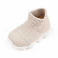 thumbnail image 7 of enyan B'aby Boy Girl Non-Skid Indoor Infant Walking Shoes Breathable Warm Elastic Sock Shoes with Sole Protect Toes Outdoor Sneakers Todd'ler B'oy Sneakers Beige,Size 5.5, 7 of 7
