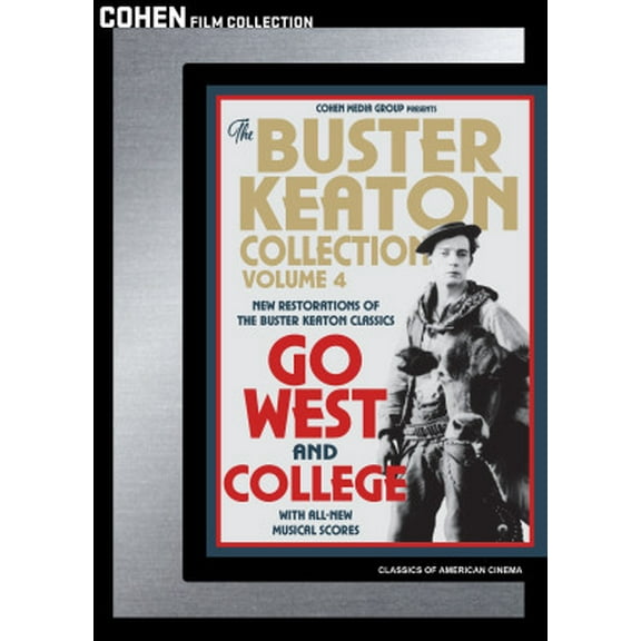 The Buster Keaton Collection: Volume 4 (Go West / College)