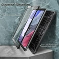 thumbnail image 3 of Fintie Shockproof Case for Samsung Galaxy Tab A7 Lite 8.7 inch 2021 Model (SM-T220/T225/T227), Tuatara Rugged Unibody Hybrid Full Protective Bumper Kickstand Cover w/Built-in Screen Protector, Black, 3 of 8