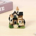 thumbnail image 4 of Cute Mini Resin House Miniature House Fairy Garden Landscape Home Garden Decoration Resin Crafts 4 Styles Color Random, 4 of 4