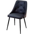 thumbnail image 1 of Silla Capitonada H2 Grupo Microtec Europeo Piel PU Minimalista Moderna Elegante Hogar Escritorio Cocina Comedor Sala Espera H2 Capitonada, 1 of 3