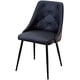 thumbnail image 1 of Silla Capitonada H2 Grupo Microtec Europeo Piel PU Minimalista Moderna Elegante Hogar Escritorio Cocina Comedor Sala Espera H2 Capitonada, 1 of 3