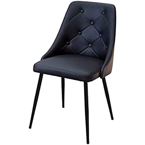 Silla Capitonada H2 Grupo Microtec Europeo Piel PU Minimalista Moderna Elegante Hogar Escritorio Cocina Comedor Sala Espera H2 Capitonada