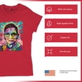 thumbnail image 4 of Tee Hunt Dean Russo Ruth Bader Ginsburg T-Shirt Pop Culture Icon RBG Women's T-Shirt Tee, Red, 3X-Large, 4 of 5