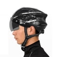 thumbnail image 3 of Bicicleta Casco de MTB de carretera Ndcxsfigh Hombres Mujeres Casco Gafas integradas (Blanco), 3 of 6