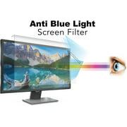 Anti Blue Light Screen Filter for 23 inches Widescreen Desktop Monitor, Blocks Excessive Harmful Blue Light, Reduce Eye