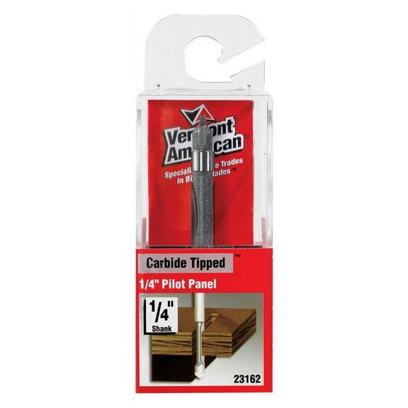 Vermont American 23162 Router Bit 1/4 in Dia Shank HSS