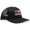 All Black, variant on Thin Red Line Flag Hat for Men and Women – Snapback Trucker Baseball Cap by International Tie (Black/White)