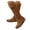Brown, variant on Slouchy Knee High Boots Women Suede Western Riding Tall Boots Hidden Wedge Fall Winter Dress Wide Calf Booties