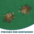 thumbnail image 2 of Realistic Fake Grass Mat Fish Tank Reptile Turf Artificial Grass Mat for Turtle Basking Aquatic Outdoor Indoor Use, 2 of 8