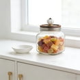 thumbnail image 6 of Aodebiao Vintage Glass Jar with Lid, Airtight Food Storage Canisters with Bamboo for Kitchen Counter Pantry, Ideal for Coffee, Candy, Tea, Oats, Sugar, Cookies Decorative Jars, 6 of 8