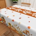 thumbnail image 3 of Tchckioa Rectangle 52x70 Inch Tablecloth,Autumn Harvest Theme Waterproof Table Cover for Kitchen Dining Decor, 3 of 6