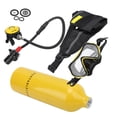 thumbnail image 3 of Ensemble de Réservoir de Plongée 1L, Mini Réservoir de Plongée avec Valve de Respiration, Lunettes de Plongée à Sangle pour Exploration sous-Marine, 3 of 7