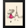 thumbnail image 2 of Yamada, Morgan 19x24 Black Modern Framed Museum Art Print Titled - Sketching a Parisian Memory, 2 of 5