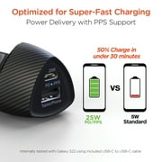 HyperGear 15622 SpeedBoost 25W PD USB-C Car Kit Black