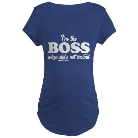

CafePress - I m The Boss - Maternity Dark T-Shirt