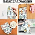 thumbnail image 7 of Dreamtimes Cartoon Cute Owl Kitchen Dish Towels 4 Piece,Absorbent Soft Dishcloths Towels Reusable Hand Towels Quick Drying Cleaning Cloth, Tea Towels,18" x 28", 7 of 7