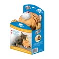 thumbnail image 3 of Pets Know Best - HuggieKitty Cat Toy, Soothing Sound & Warmth, Orange, 3 of 9