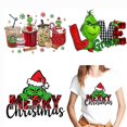 thumbnail image 2 of Decoración navideña personalizada, diseños de transferencia de calor, impresión de logotipo, pegatinas para planchar, diseños de transferencia de calor para camisetas, 2 of 4