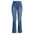 thumbnail image 5 of The Pioneer Woman Pull On Embroidered Bootcut Jeans, 32” Inseam, Sizes XS-3X, Women's and Women's Plus, 5 of 5