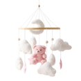 thumbnail image 3 of 2PCS Delightful Crib Mobile Hanger with Plush Teddy Bear Encourages Hand-Eye Coordination for Baby Joyful Nursery, 3 of 9