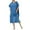 Blue, variant on Womens Nightgowns Sleepshirts Soft Hooded Robe Absorbent Sports Towel Versatile Surf Cover Up&nbsp;Womens Nightgowns & Sleepshirts Coffee，One Size