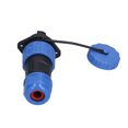 thumbnail image 4 of Flange Power Connector, Screw Crimping 6-12mm² 250V Waterproof Plug Socket  For Electrical Equipments 2 Pin,3 Pin,4 Pin,5 Pin, 4 of 8