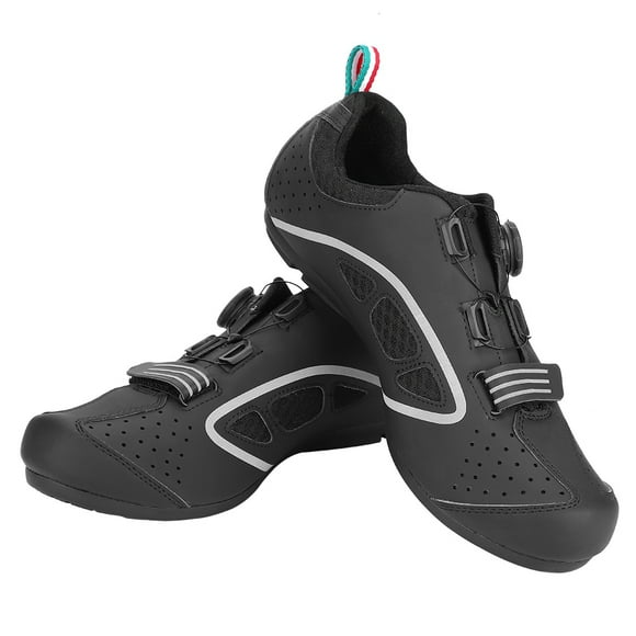 Breathable, Black, Size 39 - Perfect for Mountain Biking Adventures Men's Anti-Skid Cycling Shoes for MTB