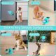 thumbnail image 4 of Interactive Windmill Cat Toy with LED Light Ball & Suction Cup, Fun Chew & Exercise Toy for Indoor Cats, Engaging Kitten Play and Scratch Relief, 4 of 5