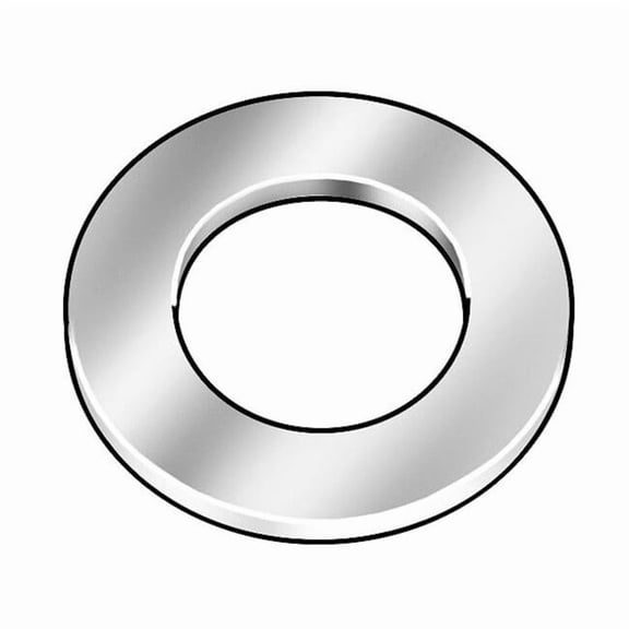 Flat Washer, For Screw Size 5/8" ,316 Stainless Steel Plain Finish