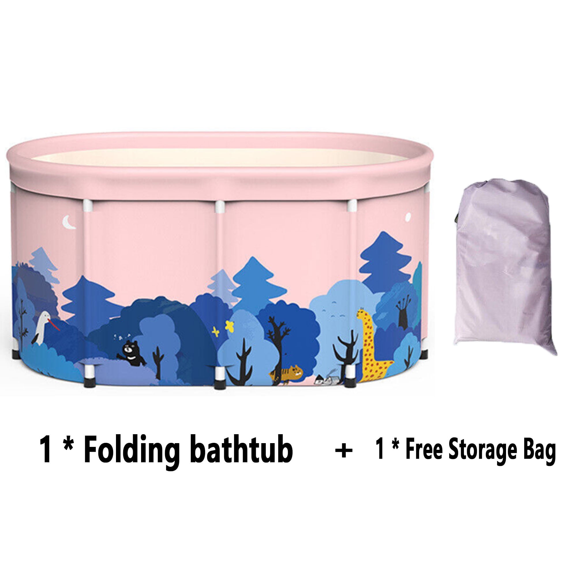 Foldable Bathtub Bucket Water Tub Indoor Adult Heat Preservation