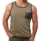 thumbnail image 1 of Camiseta sin mangas de verano para hombre con hombros anchos y corazón en la espalda, poliéster ligero, diseño atractivo para el gimnasio/ocasiones informales (S-XXL), 1 of 7
