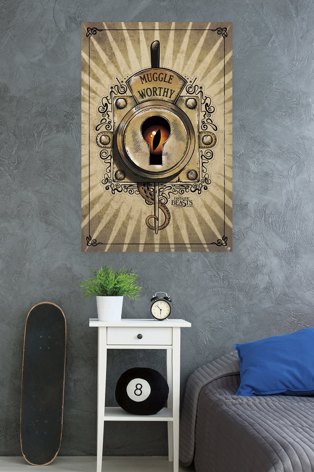Fantastic Beasts And Where To Find Them - Muggle Worthy Wall Poster, 22.375" x 34"
