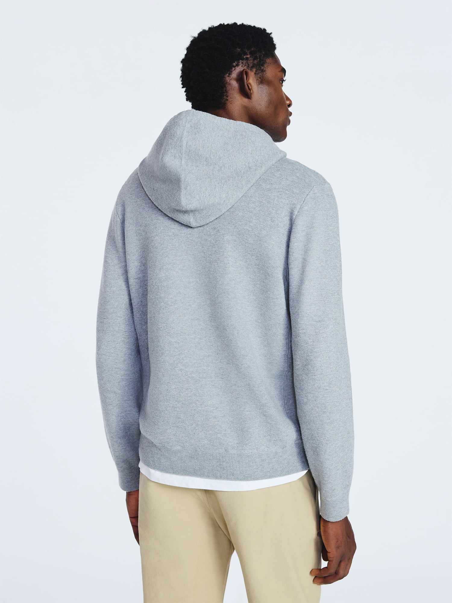 Free Assembly Men's Long Sleeve Pullover Hoodie, Sizes S-3XL