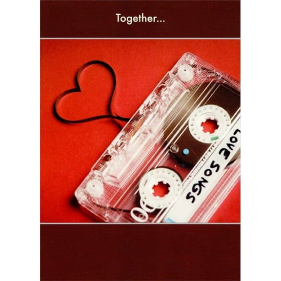 Designer Greetings Love Song Mix Tape Funny Valentine's Day Card