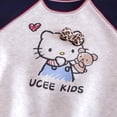 thumbnail image 3 of Girls' Fleece-Lined Sweatshirt Autumn/Winter Crew, 3 of 5