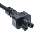 thumbnail image 3 of Cable de Alimentación C14 a C5, Cable Adaptador IEC 320 C14 Macho a C5 Hembra, Adaptador de Corriente Universal IEC 320 C14 a C5 Adaptador Convertidor C5 a C14 Cable de Alimentación(6 Pies), 3 of 10
