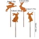 thumbnail image 3 of Garden Flower Pot Decorations Outdoor Courtyard Inserts Wrought Iron Silhouettes, 3 of 6