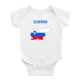 thumbnail image 1 of Slovenia Map Flag Clothes Unisex (White, 18-24 Months), 1 of 5