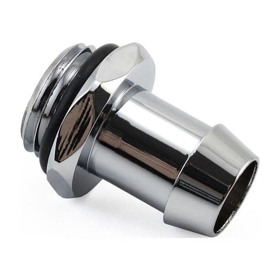 XSPC G1/4" to 3/8" Barb Fitting for Soft Tubing, Chrome