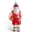 thumbnail image 2 of ShinYu Adornos Colgantes de Vidrio para Fiestas de Interior con Diseño de Anciano y Baloncesto., 2 of 7