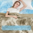 thumbnail image 2 of Cooling Blanket King Size (90"x108"), Cooling Blankets for Hot Sleepers, Absorbs Heat to Keep Adults Cool for Summer Nights Sweats, Thin Cold Lightweight Blanket for Couch Bed, All Season Use, 2 of 14