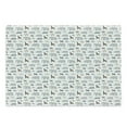 thumbnail image 1 of Animal Print Cutting Board, Geometric Fauna Zebra Elephant Camel Giraffe Rhino Bear Deer, Decorative Tempered Glass Cutting and Serving Board, in 3 Sizes, by Ambesonne, 1 of 2