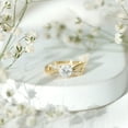 thumbnail image 4 of Rosec Jewels Lab Grown Diamond Infinity Promise Engagement Ring 1 Carat - 6 mm - EF-VS Quality, 18K Yellow Gold, US 8.50, 4 of 9