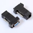 thumbnail image 4 of Extensor VGA hembra a Lan Cat5 Cat5e/6 RJ45 adaptador Ethernet hembra, 4 of 6