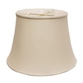 thumbnail image 1 of Cloth & Wire SI10498 Slant Euro Bell Softback Lampshade with Washer Fitter, Champagne, 1 of 4
